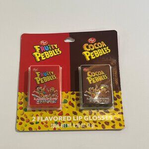 Taste Beauty Post Fruity And Cocoa Pebbles Flavored Lip Balm Gloss